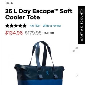 Hydro flask like new cooler with shoulder strap!